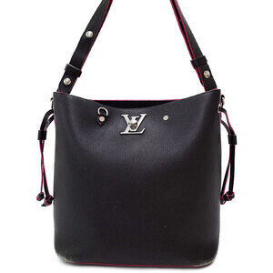 Louis Vuitton Lock Me Bucket Shoulder Bag